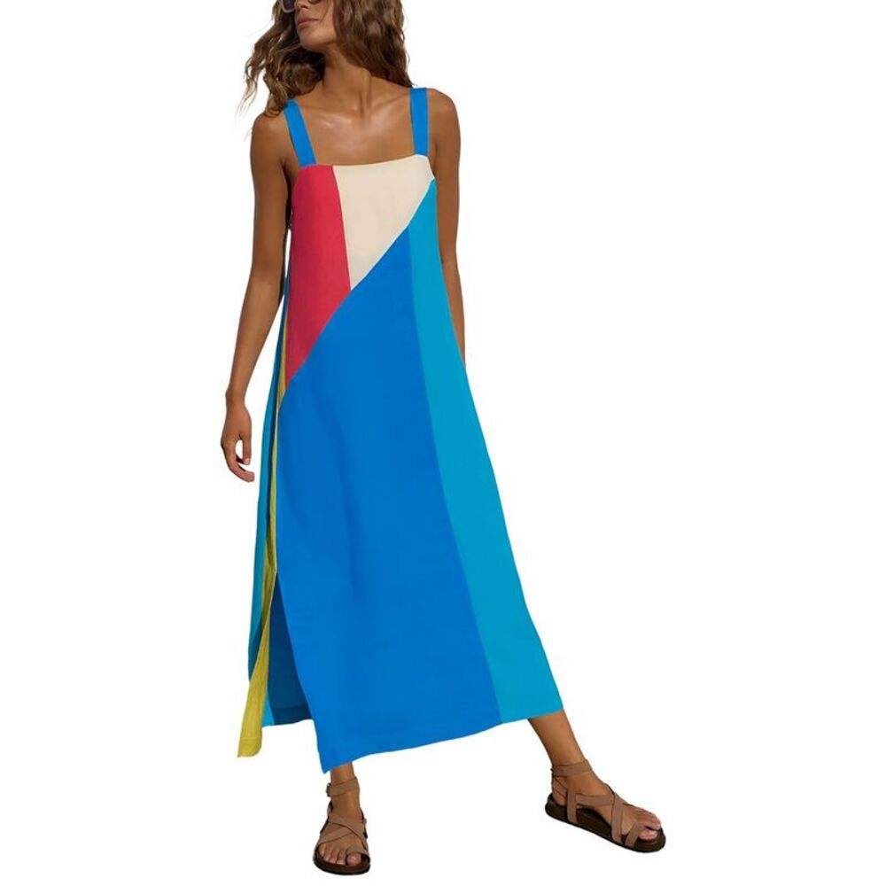 Deli S Womens Printed Maxi Dress